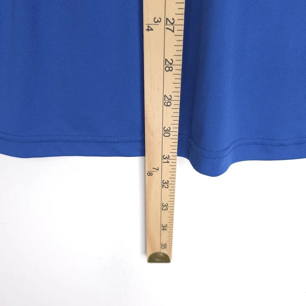 Nike Dri Fit Men's XL Blue Long‎ Sleeve Training Shirt Style 408329-493 Stretch
